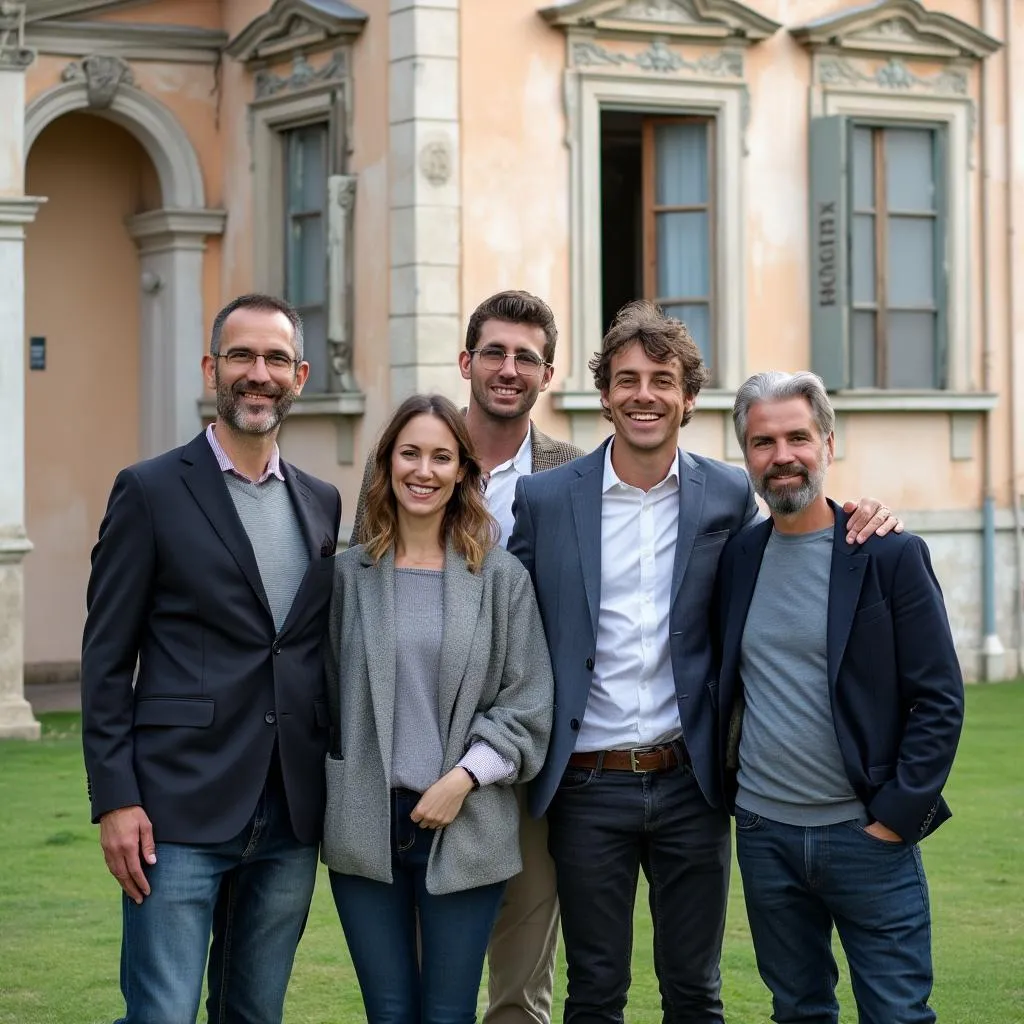 Il team di Casa Perfetta al lavoro